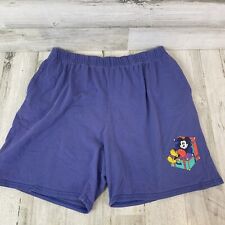 Vtg Disney Originals Mickey Mouse Made In USA Elastic Waist Shorts Women’s XL picture