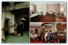 c1960's The Gorham Motel Interior New York City New York NY Unposted Postcard picture