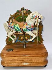Vintage Loff & SonsAmerican Carousel Tobin Fraley  LE Music Box.  picture