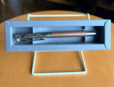 A.LANGE&SOHNE Watch Novelty Mahogany wood/Silver stainless Ballpoint Pen wz/Box picture