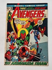 Avengers 96 Neal Adams Cover & Art Kree/Skrull War Pt 8 Bronze Age 1972 picture