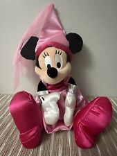 DISNEY PARKS Minnie Mouse in Pink Princess & Veil Outfit 22-in Plush Toy picture
