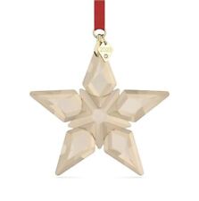 Swarovski Annual Edition 2023 Christmas Gold Tone Star Ornament 5648746 picture