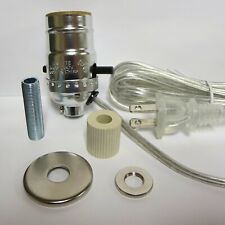 Lot of 10 silver pre-wired bottle kits - 3/4