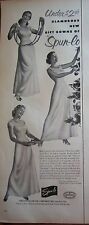 1952 SPUN-LO Lingerie Nightgown Christmas Ad picture