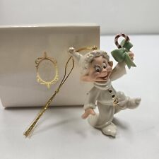 Lenox Disney Showcase Snow White Dwarf A Dopey Kind of Holiday Ornament Orig Box picture
