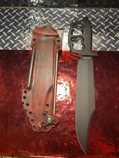 ColdSteel Chaos Bowie Kydex Sheath W/ Ferro&400grit Rod (Knife Not included) picture