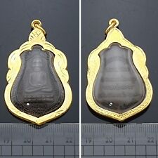 LUANG POO THUAD LP TUAD PROTECTION WAT CHANGHAI THAI BUDDHA LUCKY PENDANT AMULET picture