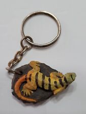 Vintage Keychain Land & Sea Collectibles Mini Gecko Keyring, Bohemia, New York  picture