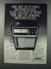 1981 Yamaha Motorcycle Exhaust Gas Analyzer EGA Ad picture
