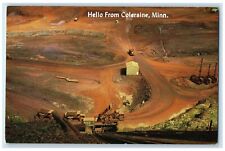 c1960 Open Pit Iron Mine Minnesota's Iron Range Coleraine Minnesota MN Postcard picture