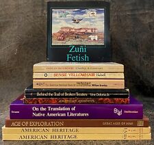 WOW 10 VERY GOOD BOOKS W/ALL NATIVE AMERICAN SUBJECTS, SOME CLASSICS-LOT#6 picture