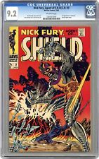 Nick Fury Agent of SHIELD #2 CGC 9.2 1968 1201477019 picture