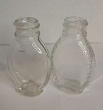 Lot Of Two Antique Small Glass Bottles Bayer Asprin  picture