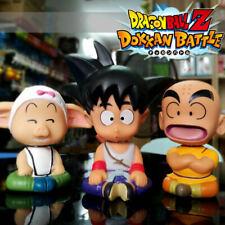 3Pcs Anime Dragon Ball Z Krillin Goku Oolong Bobblehead Action Figure Toys Gift picture