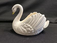 Vintage Inarco White Swan Planter Vase E-2133 picture