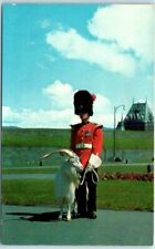 A Member of the Royal 22e Regiment with the Royal Mascot, Quebec, Canada picture