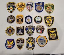 Police Patches Mixed Lot 19 Sacramento Police Honolulu Police Denver Police  picture
