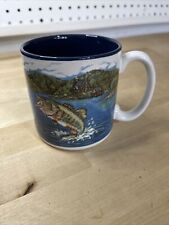 Flowers, INC. Balloons Large Mouth Bass #645700 Fishing Cup Mug  picture