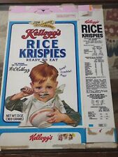 1981 KELLOGG'S Rice Krispies 75th Anniversary ~Empty Box picture