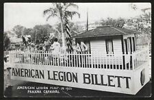 American Legion Float, Panama Carnival, Panama, 1925 Real Photo Postcard, Unused picture