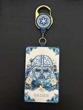 Loungefly Star Wars Darth Vader Floral Retractable Lanyard picture