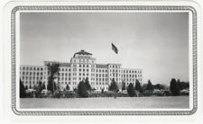 1951 Brooke General Hospital San Antonio Texas w/ Flag Architecture Snapshot picture