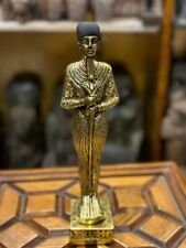 New Egyptian Handcrafted Osiris Gold Leaf Statue 10 inches High picture
