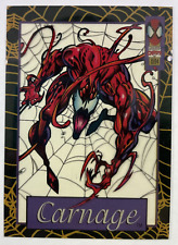 1994 Fleer Amazing Spiderman Carnage Suspended Animation 1st Edition Acetate picture