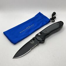 Benchmade Mini Boost 595SBK Assisted Rubber Pocket Knife Discontinued Rare 595 picture