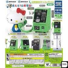 NTT Public Phone All 6 variety set Gashapon toys picture