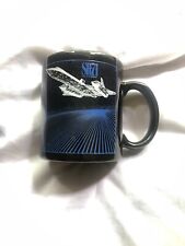 Lockheed Martin SR-71 Blackbird Ceramic Coffee Mug/Cup Black picture