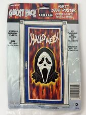 Vintage SCREAM Ghostface Huge Door Cover Banner Poster 1997 Fun World 27