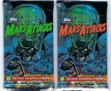 1994 Mars Attacks Archives Topps Cards 2 sealed Packs both variant Colors picture