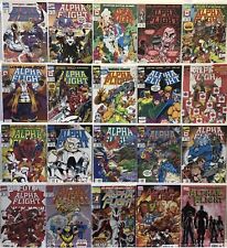 Marvel Comics - Alpha Flight - Comics Book Lot Of 20 picture