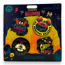 Disney Pins Happy Halloween Pin Set (4 Pieces) New picture