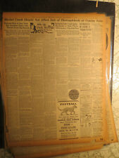 Stock Maraket Wall Street Newspaper 1929 CRASH NOT AFFECT SALE THOROUGHBREDS picture