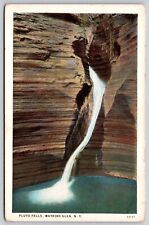 Pluto Falls Watkins Glen New York Waterfall Rock Formation Pool Vintage Postcard picture