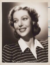 HOLLYWOOD BEAUTY LORETTA YOUNG STYLISH POSE STUNNING PORTRAIT 1930s Photo C39 picture