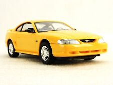 1994 Ford Mustang GT Plastic Model Car, ERTL/AMT #6294, Canary Yellow, Collector picture