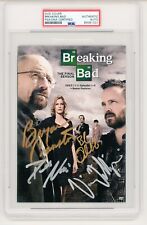 Bryan Cranston + Dean Norris x4 ~ Signed Breaking Bad DVD Cover ~ PSA DNA picture