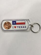 Texas Lucky Penny  Keychain picture