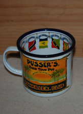 Pusser’s Navy Rum PAINKILLER CLUB ROAD TOWN PUB Virgin Islands Enamel Recipe Mug picture