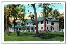 1932 Hotel Blake Three Havens Exterior Building Alexandria Minnesota MN Postcard picture