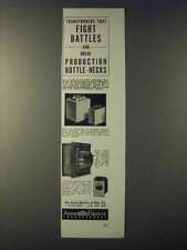 1943 Acme Electric Transformers Ad - fight battles and break Bottle-Necks picture