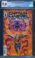 Captain Marvel Dark Tempest 1 CGC 9.8 1st Appearance of Nada Key Cover A 2023 picture