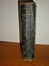 1876 Hymn & Tune Book Liturgy Services for Congregational Worship Marriage Death picture