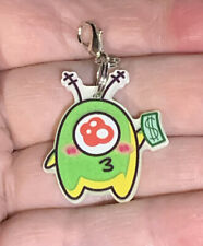 Acrylic Plankton From SpongeBob Charm Zipper Pull & Keychain Add On Clip picture