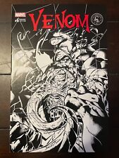 Venom 6 Bagley B&W Variant High Grade 9.8 Marvel Comic Book D72-127 picture