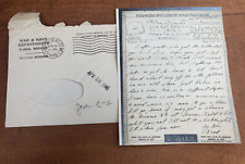 WWII V-Mail Letter 723 Bomb Squadron 450 Bomb Group Aerial Gunner Apr 10 1945 picture